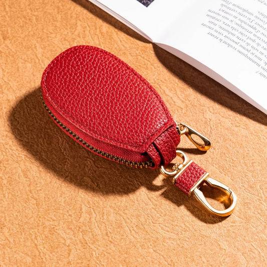 Cute Pu Mini Bag Coin Purse Key Ring Bag Pendant Storage Bag Double Zipper Large Capacity Earphone Storage Card Holder